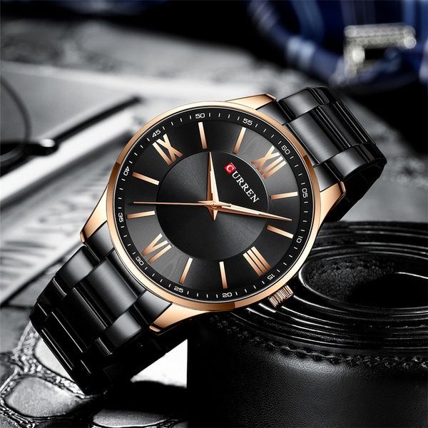 Curren 8383 Black-Gold 1008-0266 фото