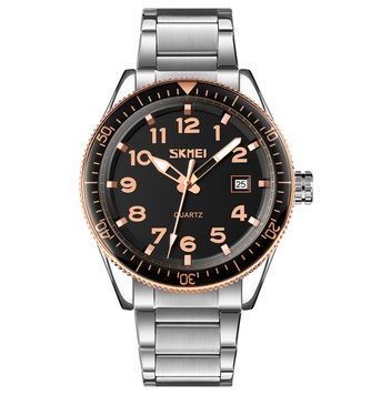 Skmei 9232SRGBK Rose Gold-Black 1080-2348 фото