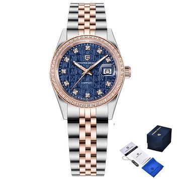 Pagani Design PD-1794L Silver-Rose Gold-Blue 1138-0249 фото
