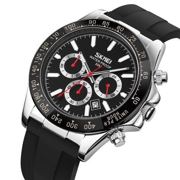 Skmei 9275SIBK Silver-Black 1080-2754 фото