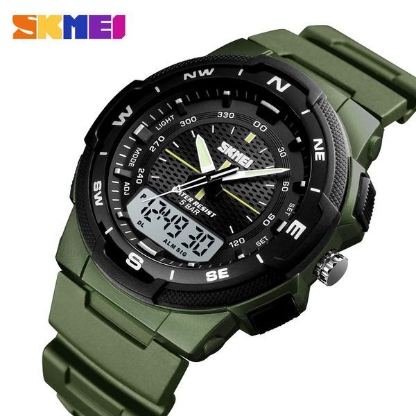 Skmei 1454AG Army Green 1080-1510 фото