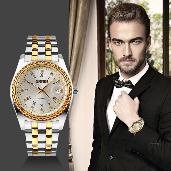 Skmei 9098SI-B Silver Men 1080-2433 фото