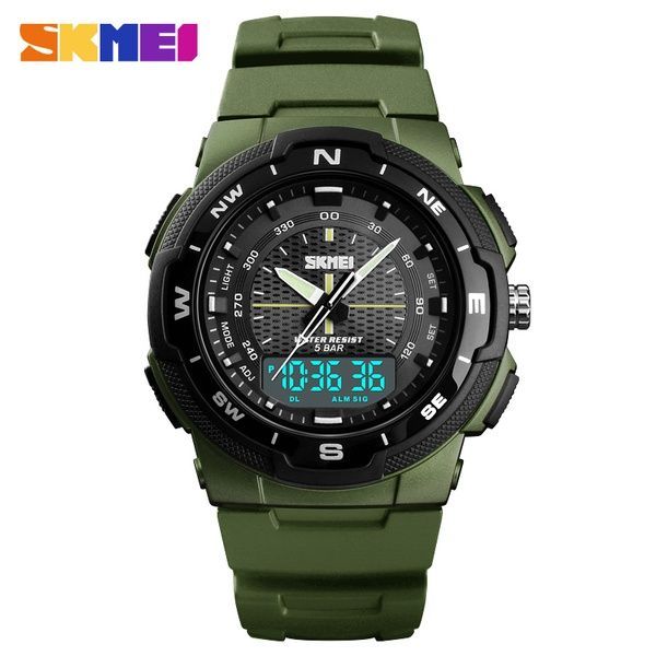 Skmei 1454AG Army Green 1080-1510 фото