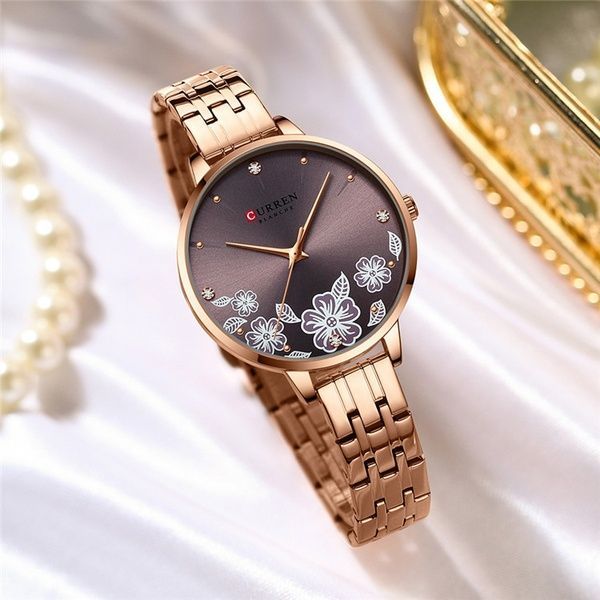 Curren C9068L Gold Cofee 1008-0461 фото