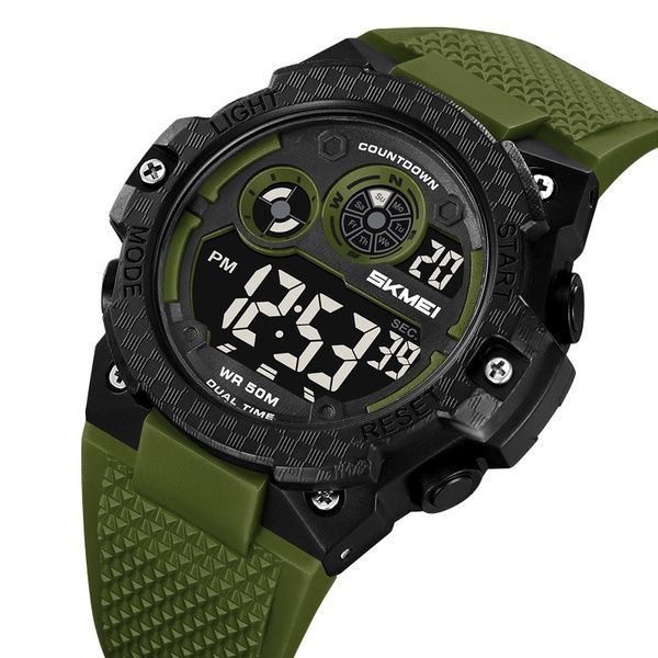 Skmei 2337AG Army Green 1080-2843 фото