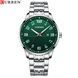 Curren 8411 Silver-Green 1008-0354 фото 1
