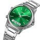 Skmei 2120SIGN Silver-Green 1080-2244 фото 2