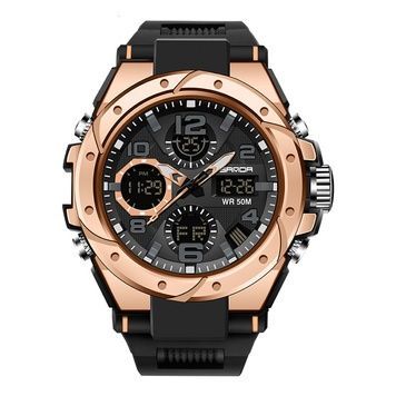 Sanda 6008 Black Rose Gold 1044-0115 фото