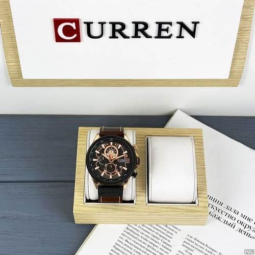 Curren 8380 Black-Cuprum-Dark Brown 1008-0228 фото