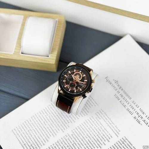 Curren 8380 Black-Cuprum-Dark Brown 1008-0228 фото