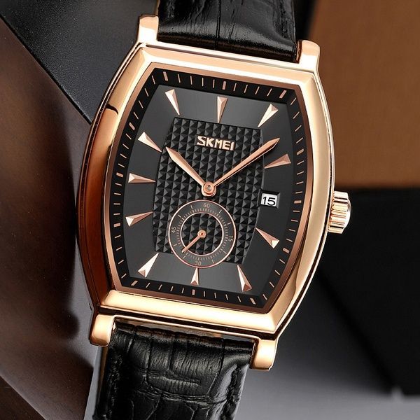 Skmei 9306RGBK Rose Gold-Black 1080-2452 фото
