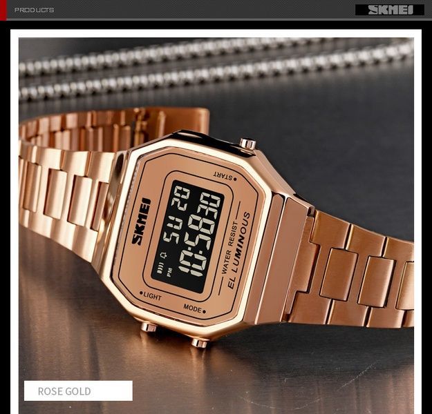 Skmei 1647RG Rose Gold SALE 1080-2303 фото