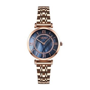 Skmei 9198RGBKH-S Rose Gold-Black Lady 1080-1226 фото