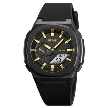 Skmei 2091BKGDWT Black-Gold-White 1080-2078 фото