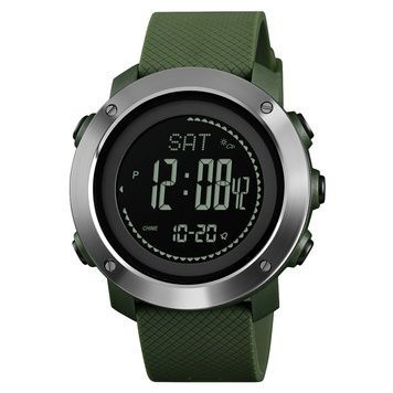 Skmei 1418AG Army Green + Compass 1080-0840 фото