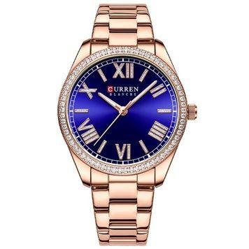 Curren 9088 Rose Gold-Blue 1008-0361 фото