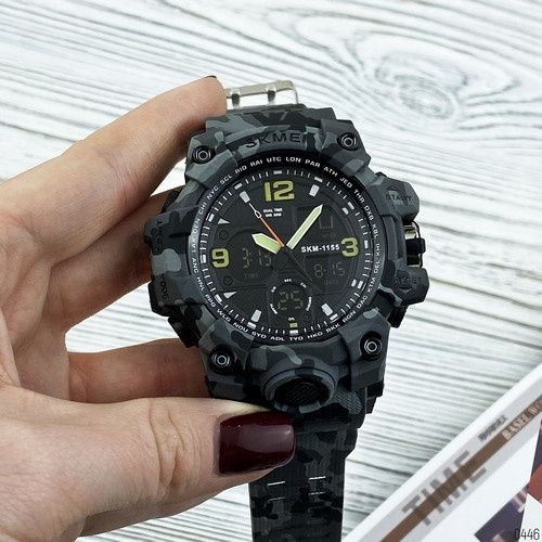 Skmei 1155B Military Gray 1080-0446 фото