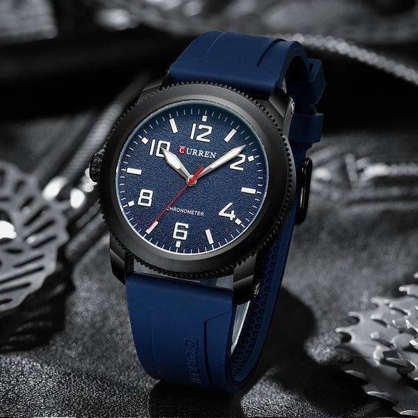 Curren 8454 Black-Blue 1008-0410 фото
