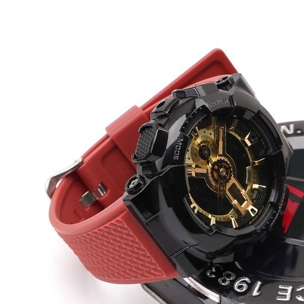 Ремінець для Casio G-Shock GA-100/110 Red BK 1051-1099 фото