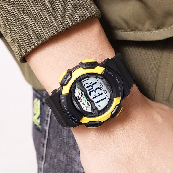 Skmei 2153BKYL Black-Yellow 1080-2556 фото