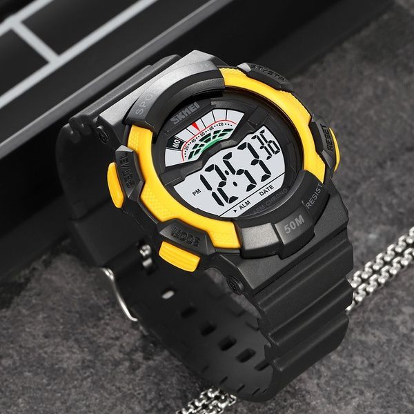 Skmei 2153BKYL Black-Yellow 1080-2556 фото