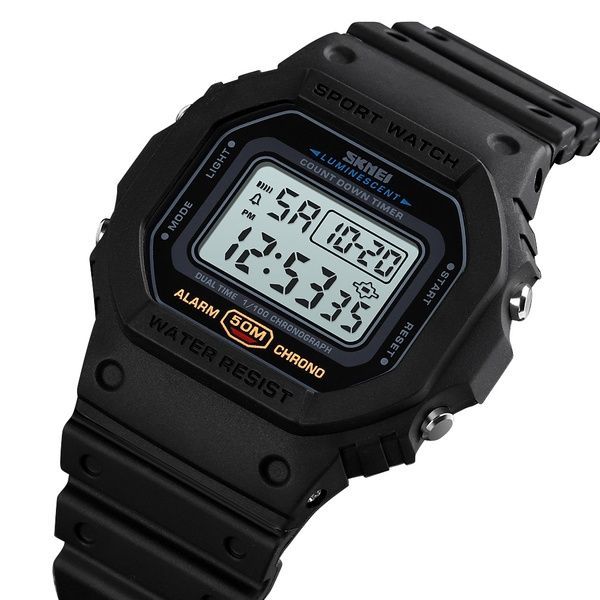 Skmei 1628 Black 1080-0780 фото