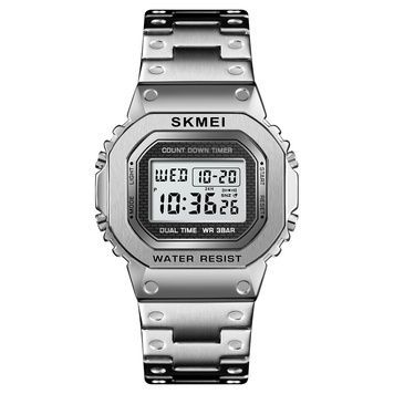 Skmei 1456SI Silver 1080-2388 фото