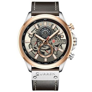 Curren 8380 Cuprum-Silver-Brown 1008-0229 фото