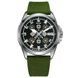 Awarder Embroidery Silver-Army Green Green Automatic 10ATM 1202-0018 фото 1