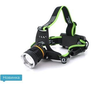 Налобний ліхтар BL A7-P50, micro USB 6Q/A7 фото