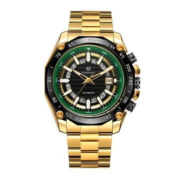 Forsining 8279 Gold-Black-Green 1059-0301 фото