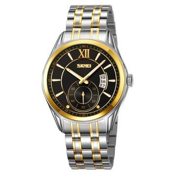 Skmei 9319TGDBK Silver-Gold-Black 1080-2761 фото
