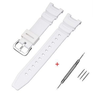 Ремінець для Casio SGW-100 White SI 1051-1052 фото