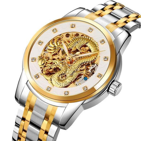 Skmei 9310TGDSI Silver-Gold-Silver 1080-2758 фото