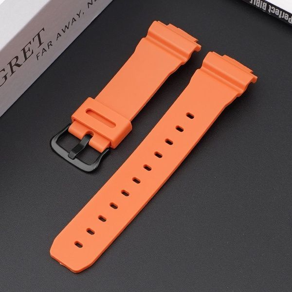 Ремінець для Casio G-Shock DW-6900 Orange BK 1051-0833 фото