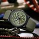 Curren 8437 Black-Green 1008-0417 фото 2