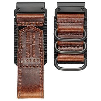 Ремінець для годинника Hemsut HGA137 Mens leather Garmin Whisky 22 mm 1051-1288 фото