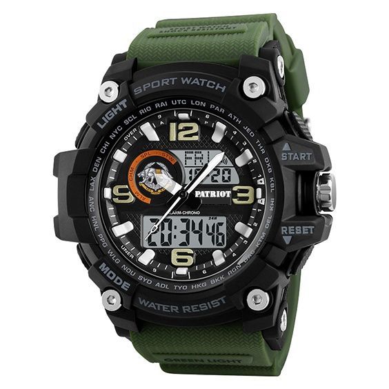 Patriot 012AGSSO ССО Чорні з зеленим + Коробка 1201-0156 фото