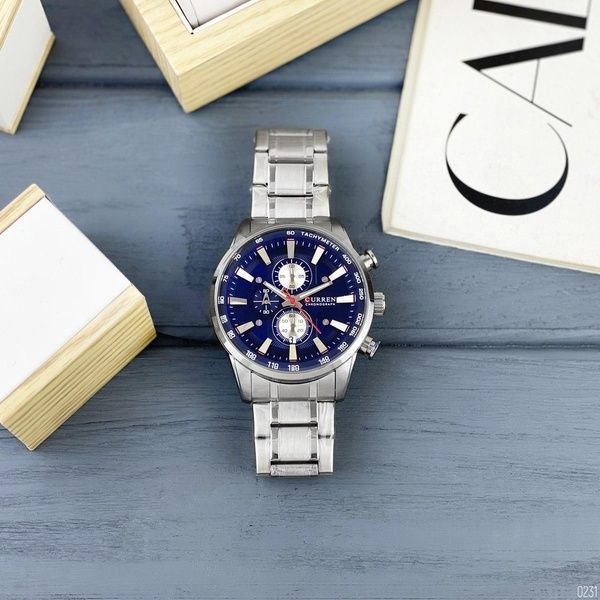 Curren 8351 Silver-Blue 1008-0231 фото
