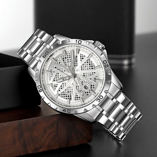 Skmei 9337SISI Silver 1080-2565 фото