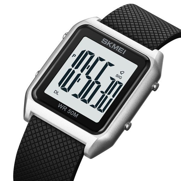 Skmei 1866SIWT Silver- White 1080-1367 фото