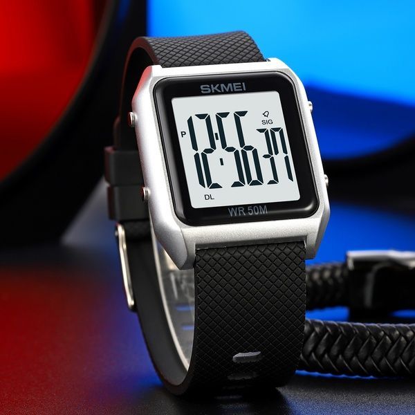 Skmei 1866SIWT Silver- White 1080-1367 фото