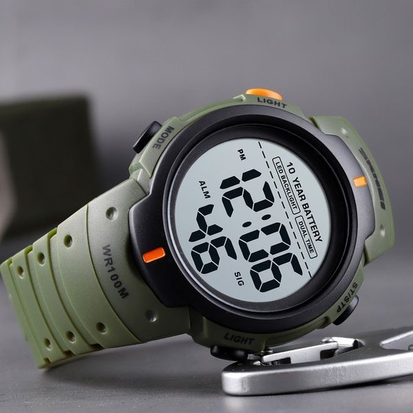 Skmei 1560 Green-Orange 1080-0613 фото