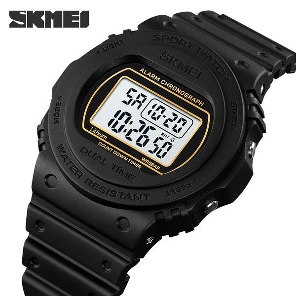Skmei 1776BKWT Black-White SALE 1080-1374 фото