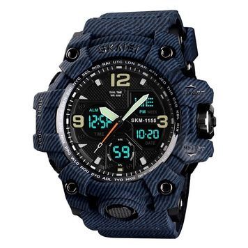 Skmei 1155BDMBU denim blue 1080-0908 фото