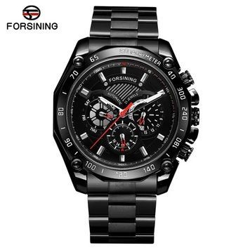 Forsining 6910 All Black Steel 1059-0181 фото