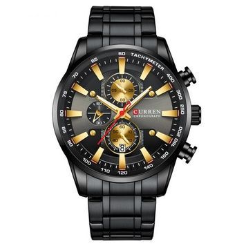 Curren 8351 Black-Gold 1008-0232 фото