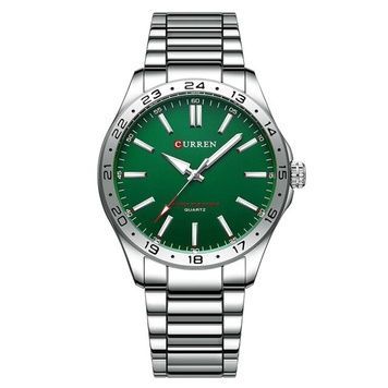 Curren 8452 Silver-Green 1008-0437 фото