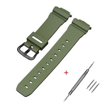 Ремінець для Casio G-Shock DW-6900 Army Green BK 1051-0835 фото