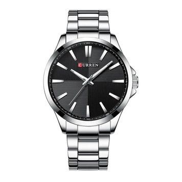 Curren 8407 Silver-Black 1008-0316 фото